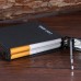 Multi-function Cigarette Case Lighter Automatic Ejection Butane Windproof Metal Box  