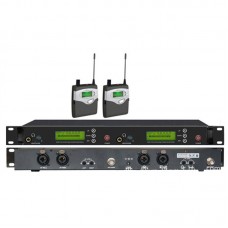 MS-5080 Stage Professional UHF Wireless In-Ear Headphones Monitor System Transmitter Receiver