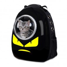 Pet Carrier Dog Cat Space Capsule Shaped Pet Travel Carrying Breathable Backpack Outside Travel Bag