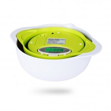 5KG/1g Digital Scales Food Kitchen Scale Electronic Diet Balance Weight Tool with 2 Trays