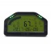 SINCOTECH DO908 Car Race Dash Full Sensor Dashboard LCD Rally Gauge