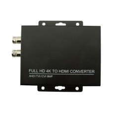 HD 4K Converter CVI/TVI/AHD+CVBS to HDMI Support 8MP AHD + CVBS to HDMI Test 1080P HDC/A