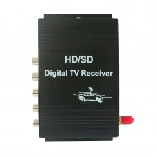 HD/SD Mobile USA TV Tuner Receiver Car Digital Box ATSC 4-channel 50-810MHz M-488X 