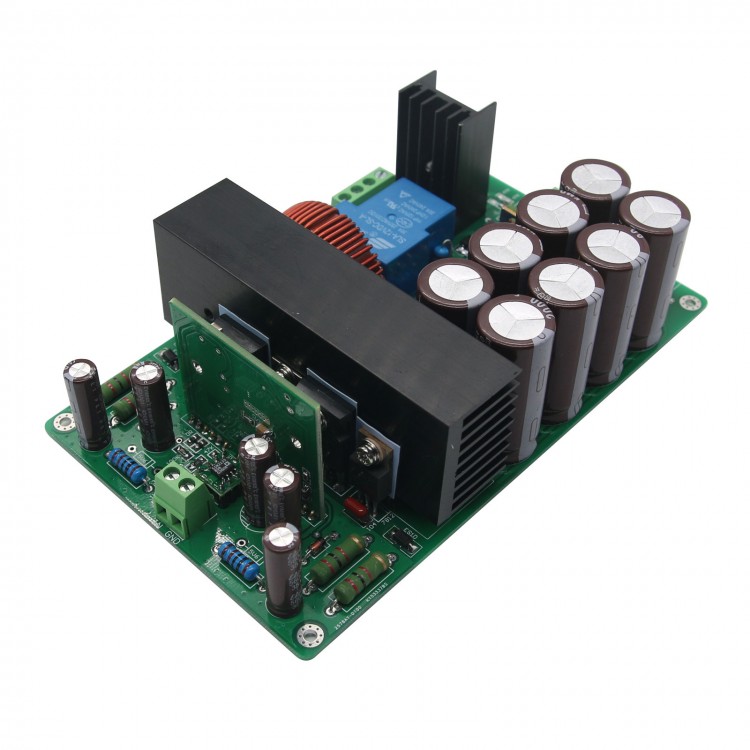 HIFI IRS2092 +IRFB4227 Mono Class D Power Amp Board 1000W ±65V--±80V ...