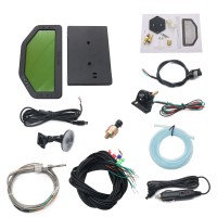 SINCOTECH DO904 Car Race Dash Bluetooth Full Sensor Dashboard LCD Rally Gauge