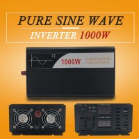 Pure Sine Wave Power Inverter 1000W DC 12V/24V/48V to AC 120V/220V 