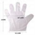 500pcs Plastic Disposable Gloves Restaurant Home Service Catering Hygiene