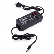 9-24V 3A Speed Control Voltage AC/DC Adjustable Power Adapter Supply Display