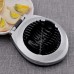 Egg Slicer 2-in-1 Compact Hard Boiled Egg Cutter Splitter Wedger Kitchen Tool