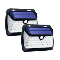 42 LED Solar Light PIR Motion Sensor Wall Lamp Light Control Light Outdoor Garden Lamp Waterproof 2PCS