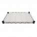 Commercial 40x30x80cm 5 Tier Layer Shelf Adjustable Steel Wire Metal Steel Shelving Rack 
