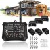 TF68 Waterproof Rechargeable Wireless Elecric Dog Pet Fence Training System 3 Collars