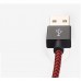  USB Cable For Android IOS Type C 2.4A 1m Fast Charging Nylon USB Sync Data Mobile Phone Adapter Charger Cable