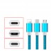 USB Cable For Android IOS Type C 2.1A 1m Fast Charging Nylon USB Sync Data Mobile Phone Adapter Charger Cable