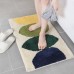 Cartoon Flocking Mat Lemon Printed Home Hallway Living Room Rug Carpet Thick Non Slip Absorbent Bathroom Floor Mats