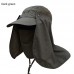 Anti-UV Sun Hat Outdoor Sunscreen Visor Fishing Hat Men Women Summer Protection Face Neck Cover Sport Hiking Caps