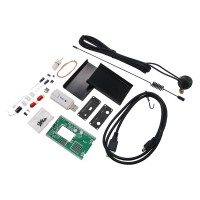Software Defined Radio 100KHz to 1.7GHz UV HF RTL SDR USB Tuner Receiver CW FM VHF UHF AM (NFM WFM) DSB LSB DIY Kit