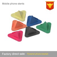 Pyramid Desk Mount Anti-Slip Cell Phone Holder Stand Dash Mat Support Magnetic Stander Gift