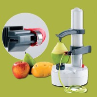 Electric Automatic Peeler Potato Fruit Apple Orange Veg Peeling Machine +2 Blade