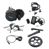 36V 500W Bicycle Motor Conversion Kit BBS02 Mid-Drive with Integrated Controller C965 LCD Display