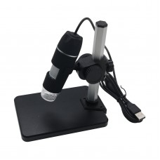 503+ GAOSUO 8 LED Digital Microscope 1X-500X HD CMOS Sensor Magnifier for Measurement Calibration