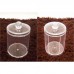 Clear Cotton Pad Holder Organizer Makeup Cosmetic Cotton Pad Dispenser For Cosmetic