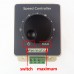 DC Motor Speed Controller 10-60V 20A Pulse Width Modulator PWM Speed Controller Waterproof Shell Motor Speed Regulator     