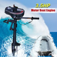 2 Stroke 3.5HP Heavy Duty Outboard Motor Boat Engine w/Water Cooling System