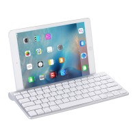   Wireless Bluetooth Keyboard 3.0 Ultra Slim with Foldable Holder For Windows/Android/IOS