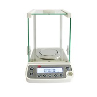 220g/0.0001g High Accuracy Lab Analytical Balance Temperature Compensation Balance Scale USB 220V