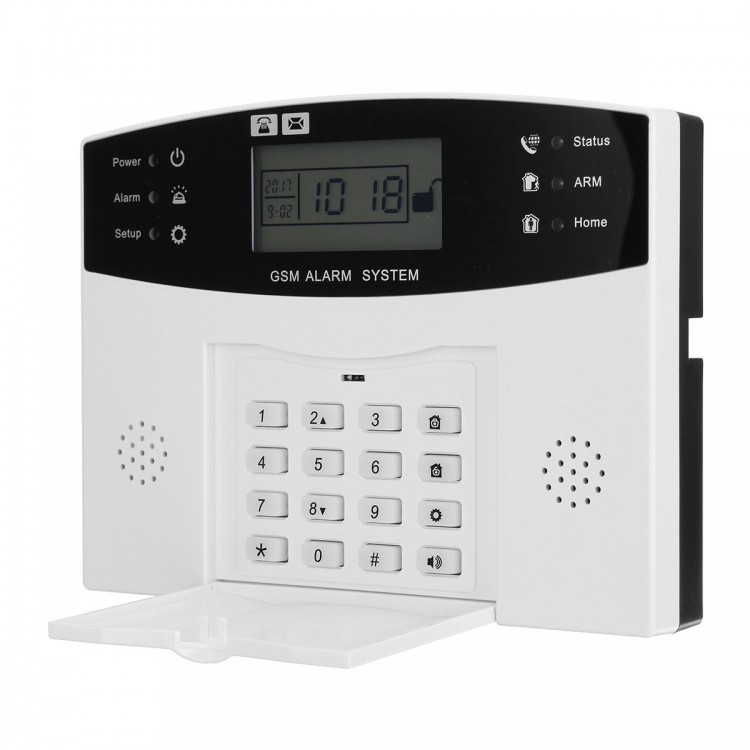 Wireless GSM Alarm System Home Burglar Alarm System SOS Motion Door ...