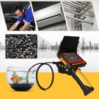 4.3 Inch Industrial Video Inspection 6LED Waterproof Camera Endoscope Snake Borescope   
