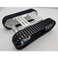 Aluminium Platform Damping Metal Tank Robot Chassis Creative DIY Crawler  for Arduino