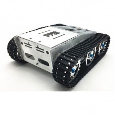 4wd Aluminium Alloy Tank Smart Crawler Robotic Chassis for DIY RC Robot Toy Car