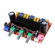 Digital Amplifier Board 2.1Channel TPA3116D2 DC 12-24V Digital Amp Board 2*50W + 100W XH-M139