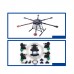 15L 6 Axis Agricultural Drone Multicopter UAV Drone with Auto/Semi-auto Spraying System for Farming         