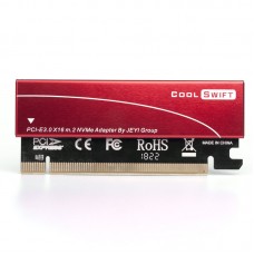 NVME M.2 X16 PCI-E Dust-proof Riser Card 2280 Aluminum Sheet Gold Bar Thermal Conductivity Silicon Wafer Cooling