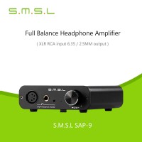 SSAP-9 Full Balanced Digital Headphone Amplifier Class A HIFI Audio Stereo TPA6120A2 RCA/XLR Input  