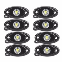 8X CREE LED Off-road Fender Light Rock Light White Light JEEP ATV 4x4 Truck Trail Fender Light