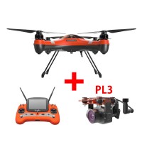 Swellpro Splash Drone 3 Waterproof UAV FPV Drone + PL3 Payload Release with Stablization Gimbal and 4K Camera 