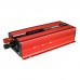 2000W Car Power Inverter DC 12V to AC 110V Solar Power Inverter LCD Display Red 