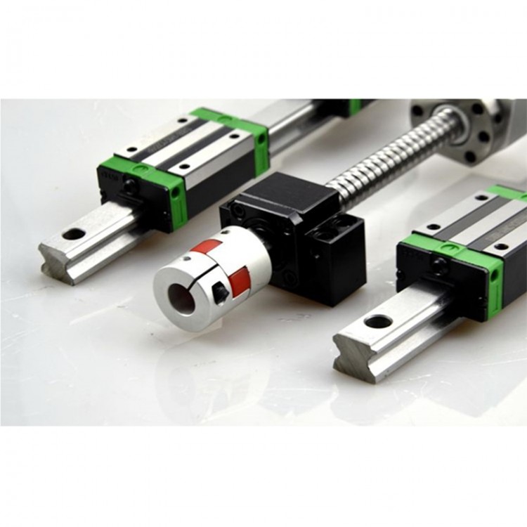 CNC Square Linear Guide HGH20CA 300mm + SFU 1605 Ballscrew Set 300mm ...