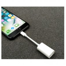2 In 1 Dual Lighting Adapter for iPhone Headphone Adapter for iPhone 