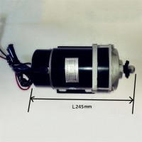 600W 48V Electric Motor for Bicycle Permanent Magnet DC Brush Motor MY1120ZXF for E-Tricycle 