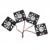 4 Pcs 12V Cooling Fan Brushless DC Cooler Fan Printer 5010 2-Pin 60x60x10mm 