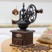 Manual Coffee Grinder with Drawer Ceramic Movement Retro Wooden Coffee Mill Coffee Bean Grinding