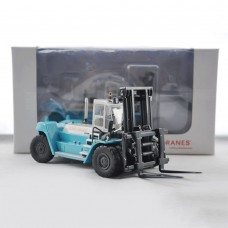 1:50 Container Forklift Model Die Cast Alloy Material for Kone Cranes TEKNO WSI Mammoet