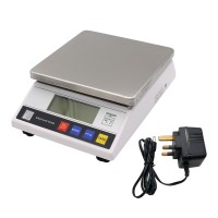 10kg x 0.1g Large Digital Scale Large Food Scale Electronic Food Balance Scale Lab Weigh APTP457A