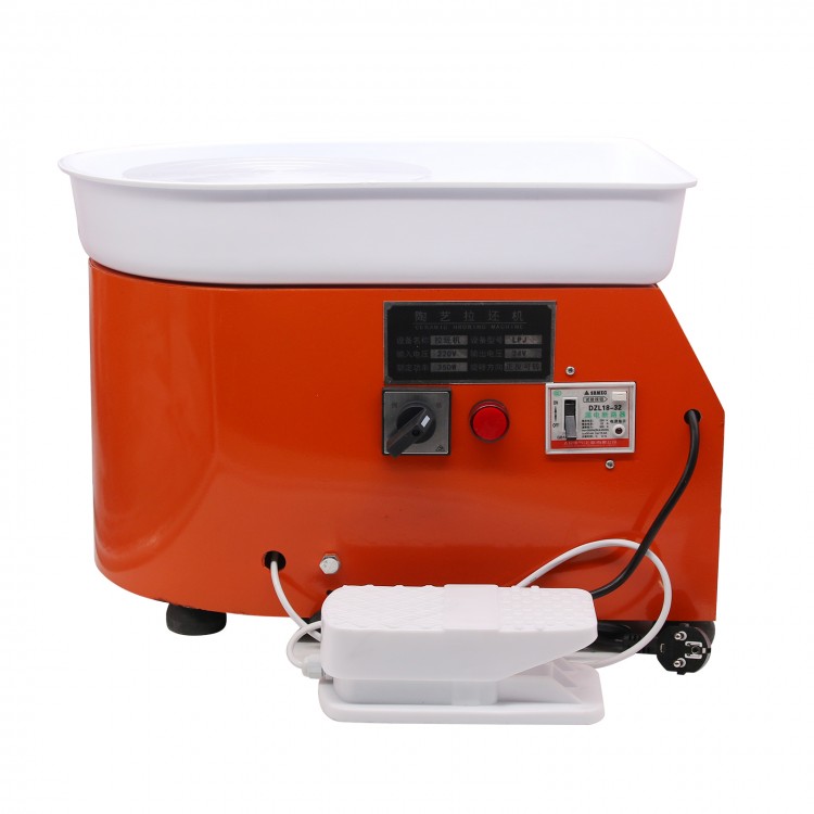 25cm 350w Electric Pottery Wheel Machine Ceramic Work Clay Art Craft