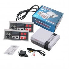 Video Game Console Gaming Player Built-in 620 Classic Games Dual Gamepad with 4 Buttons for NES